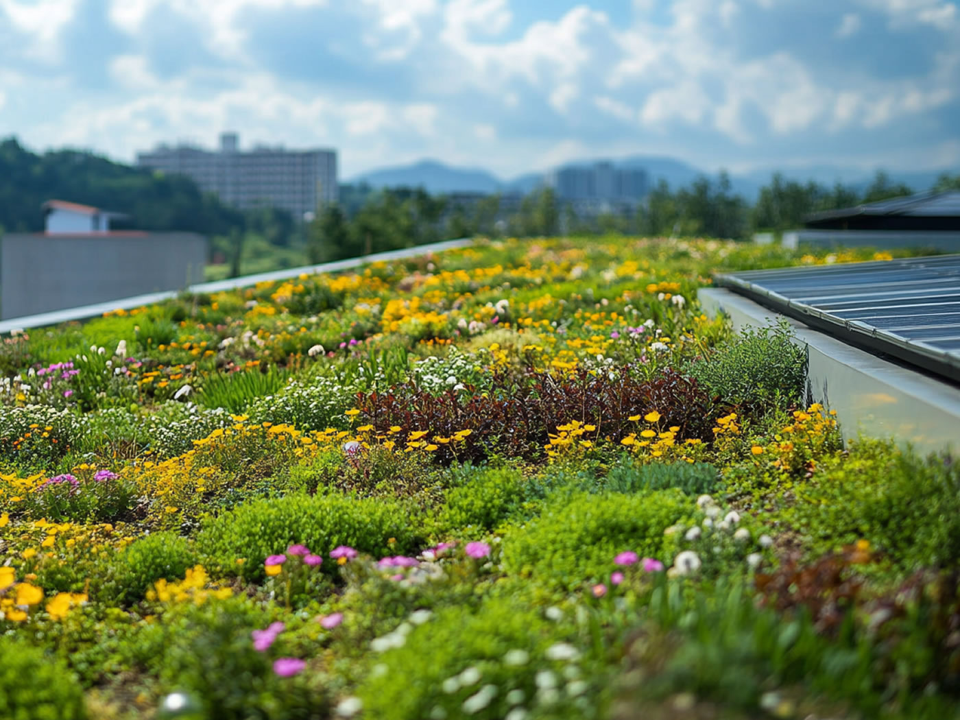 Brände verhindern und die Energieleistung von Photovoltaikanlagen auf Terrassendächern steigern