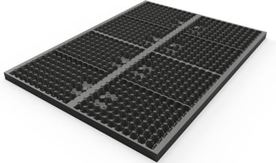 E-Drain 40 Wasserrückhalte- und Drainageplatte