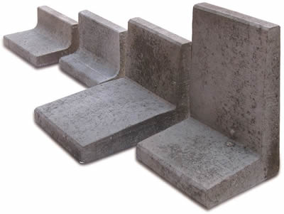 E-RWall Element Betonbordstein/ Pflanzer